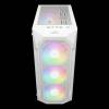 Gamdias Aura GC1 Elite WH ARGB Tempered Glass White 16333-120B4-40000-G