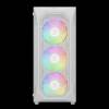 Gamdias Aura GC1 Elite WH ARGB Tempered Glass White 16333-120B4-40000-G