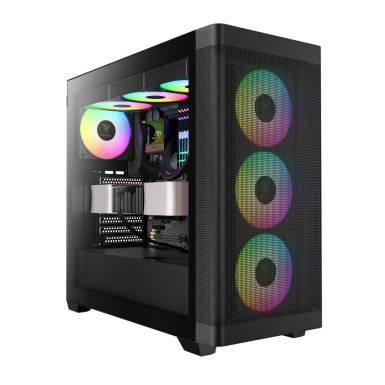 Gamdias Athena M3 Tempered Glass Black 16333-52A61-40000-G Gamdias Athena M3 Tempered Glass Black 16333-52A61-40000-G