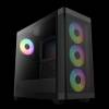 Gamdias Athena M3 Tempered Glass Black 16333-52A61-40000-G