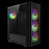 Gamdias Aura GC2 Elite ARGB Tempered Glass Black 16333-12664-40000-G