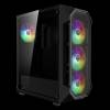 Gamdias Aura GC1 Elite ARGB Tempered Glass Black 16333-12654-40000-G