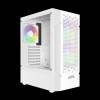 Gamdias Aura GC7 ARGB Tempered Glass White 16333-442F3-30000-G