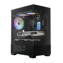 Gamdias Aura GC9M ELITE ARGB Tempered Glass Black 16334-02F13-10000-G