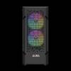 Gamdias Aura GC7 ARGB Tempered Glass Black 16333-442E3-30000-G
