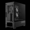 Gamdias Aura GC12 ARGB Tempered Glass Black 16332-622GB-30000-G