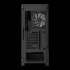 Gamdias Aura GC12 ARGB Tempered Glass Black 16332-622GB-30000-G