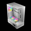 Gamdias Atlas E1 ARGB Tempered Glass White 16332-924B3-30000-G