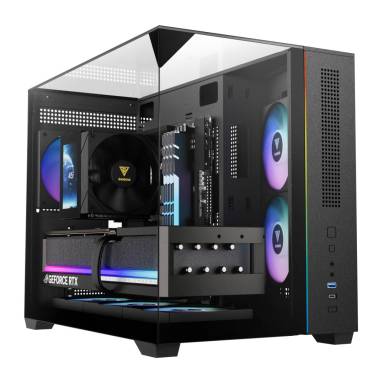 Gamdias Atlas M3M Tempered Glass Black ATLAS M3M Gamdias Atlas M3M Tempered Glass Black ATLAS M3M