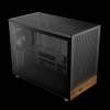 Gamdias Athena M4M Wood Tempered Glass Black/Wood ATHENA M4M WOOD
