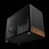 Gamdias Athena M4M Wood Tempered Glass Black/Wood ATHENA M4M WOOD