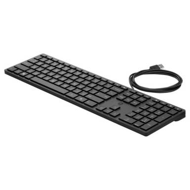 HP 320K Wired Desktop Keyboard Black HU 9SR37AA HP 320K Wired Desktop Keyboard Black HU 9SR37AA