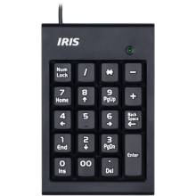 IRIS B-15 USB numerikus billentyűzet Black B-15