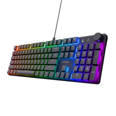 Trust GXT866 Torix Mechanical RGB Keyboard Black US 24910 Trust GXT866 Torix Mechanical RGB Keyboard Black US 24910