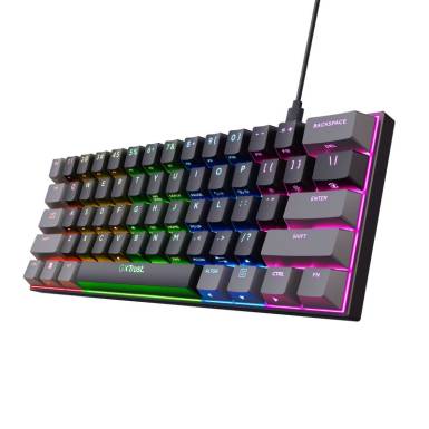 Trust GXT867 Acira Mechanical RGB Keyboard Black US 24882 Trust GXT867 Acira Mechanical RGB Keyboard Black US 24882