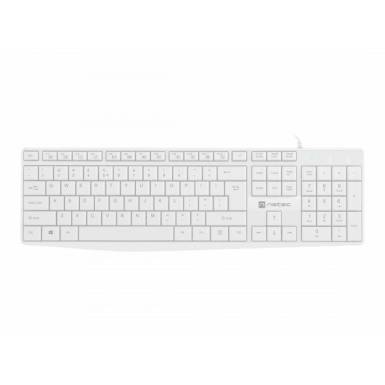 natec Nautilus Keyboard White US NKL-1951 natec Nautilus Keyboard White US NKL-1951