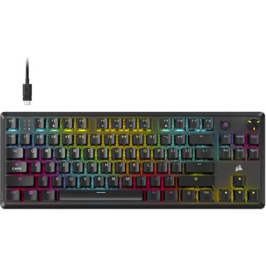 Corsair K70 Core TKL RGB Red Mechanical Gaming Keyboard Black US CH-911911E-NA Corsair K70 Core TKL RGB Red Mechanical Gaming Keyboard Black US CH-911911E-NA