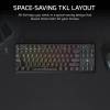 Corsair K70 Core TKL RGB Red Mechanical Gaming Keyboard Black US CH-911911E-NA