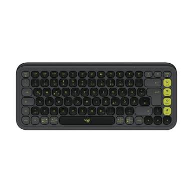 Logitech Pop Icon Wireless Keyboard Graphite/Green US 920-013071 Logitech Pop Icon Wireless Keyboard Graphite/Green US 920-013071
