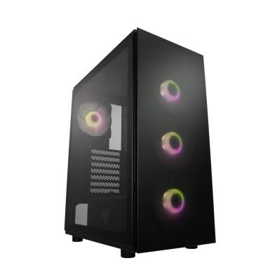 FSP CMT340 Plus fekete glass window POC0000108 FSP CMT340 Plus fekete glass window POC0000108