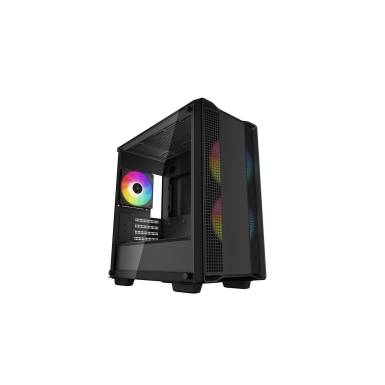 Deepcool CC360 ARGB Fekete microATX CC360 ARGB