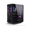 Spirit of Gamer Rogue VII RGB fekete ablakos t&aacute;p n&eacute;lk&uuml;li h&aacute;z 8303RA