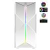 Spirit of Gamer CLONE 3 RGB fehér ablakos táp nélküli ház 8001RAW