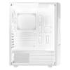 Spirit of Gamer CLONE 3 RGB fehér ablakos táp nélküli ház 8001RAW