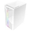 Spirit of Gamer CLONE 3 RGB fehér ablakos táp nélküli ház 8001RAW