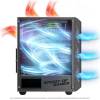 Spirit of Gamer REBEL NX RGB fekete ablakos táp nélküli ház 8501RA