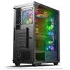 Spirit of Gamer REBEL NX RGB fekete ablakos táp nélküli ház 8501RA