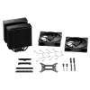 Be Quiet! Pure Rock Pro 3 fekete CPU hűtő BK042