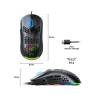 Spirit of Gamer PRO M4 RGB USB vezetékes egér S-PM4RGB