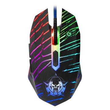 Defender Vezetékes gamer egér Dark Agent GM-590L Optikai 52590 Defender Vezetékes gamer egér Dark Agent GM-590L Optikai 52590