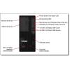 LENOVO torony szerver - ST45 V3 (3.5"), 4C AMD EPYC 4124P 3.8GHz, 1x16GB, 2x480GB RI SSD, Software RAID, 500W. 7DH5100AEA