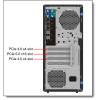 LENOVO torony szerver - ST50 V3 (3.5"), 4C 6315P 2.8Ghz, 1x16GB, 2x 480GB RI SSD, SW RAID, XCC2: Std, 500W. 7DF31001EA