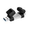 SILICON POWER Pendrive 128GB, Mobile - C51 OTG USB 3.2 Gen1/Type-C, Szürke SP128GBUC3C51V1S