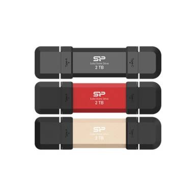 SILICON POWER Pendrive 500GB, DS72 USB 3.2 Gen2, Piros SP500GBUC3S72VPR SILICON POWER Pendrive 500GB, DS72 USB 3.2 Gen2, Piros SP500GBUC3S72VPR