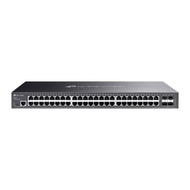 TP-LINK Switch 48x1000Mbps + 4xGigabit SFP + 2xkonzol port, Menedzselhető, SG3452 SG3452 TP-LINK Switch 48x1000Mbps + 4xGigabit SFP + 2xkonzol port, Menedzselhető, SG3452 SG3452