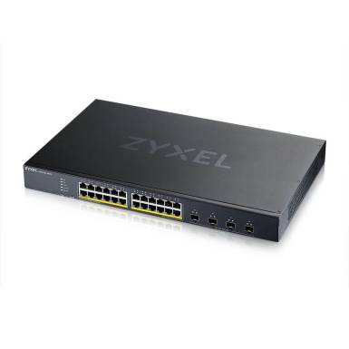 ZYXEL Switch 24x1000Mbps(24xPOE) + 4x10G SFP+, Fémházas Menedzselhető, Rackes, XGS1935-28HP-EU0101F XGS1935-28HP-EU0101F ZYXEL Switch 24x1000Mbps(24xPOE) + 4x10G SFP+, Fémházas Menedzselhető, Rackes, XGS1935-28HP-EU0101F XGS1935-28HP-EU0101F