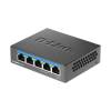 D-LINK Switch 5x2.5Gbps Multi-Gigabit Fémházas Asztali, DMS-105/E DMS-105/E