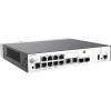 Huawei eKit Vezeték Nélküli Access Kontroller 10x1000Mbps + 2x10GE (SFP+) + 1konzol port, max 256 AP - AC650-256AP 02355NCH