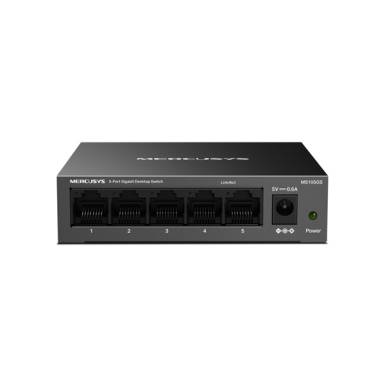 MERCUSYS Switch 5x1000Mbps, Fémházas Asztali, MS105GS MS105GS MERCUSYS Switch 5x1000Mbps, Fémházas Asztali, MS105GS MS105GS