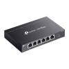 TP-LINK Switch 6x1000Mbps(3xPOE+/1xPOE++) Fémházas (Omada), DS106GPP DS106GPP