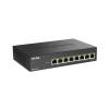 D-LINK Switch 8x2.5Gbps(8xPOE) Multi-Gigabit Fémházas Asztali, DMS-108P/E DMS-108P/E