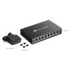 TP-LINK Switch 8x1000Mbps Fémházas Easy Smart (Omada), ES208G ES208G