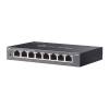 TP-LINK Switch 8x1000Mbps Fémházas Easy Smart (Omada), ES208G ES208G