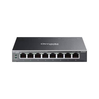 TP-LINK Switch 8x1000Mbps(8xPOE+) Fémházas Easy Smart (Omada), ES208GP ES208GP TP-LINK Switch 8x1000Mbps(8xPOE+) Fémházas Easy Smart (Omada), ES208GP ES208GP