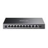 TP-LINK Switch 9x1000Mbps (8xPOE+) +1xGigabit SFP kombó Fémházas Easy Smart (Omada), ES210GP ES210GP