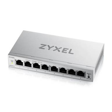 ZYXEL Switch 8x1000Mbps F&eacute;mh&aacute;zas Asztali, Web menedzsel&eacute;s, GS1200-8V3-EU0101F GS1200-8V3-EU0101F